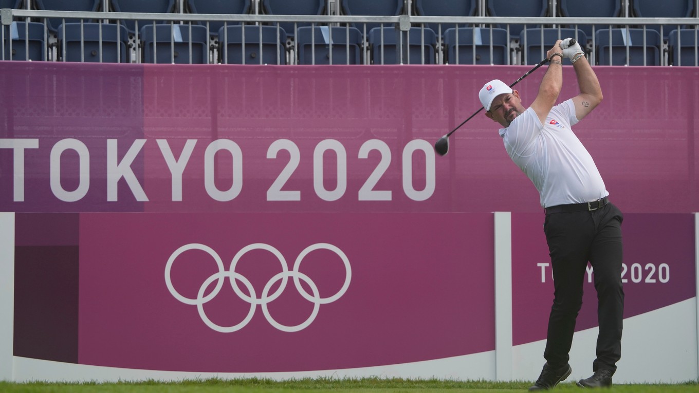 Golfista Rory Sabbatini na LOH Tokio 2020 / 2021.
