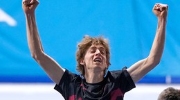 Metoděj Jílek sa raduje zo zlata.