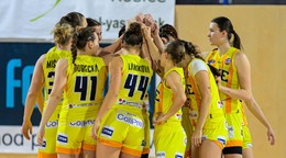 Na snímke basktetbalistky Young Angels Košice.