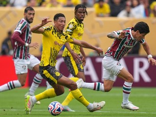 Momentka zo zápasu Fluminense - Borussia Dortmund