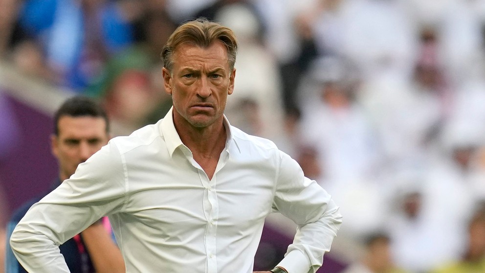 Tréner Hervé Renard.