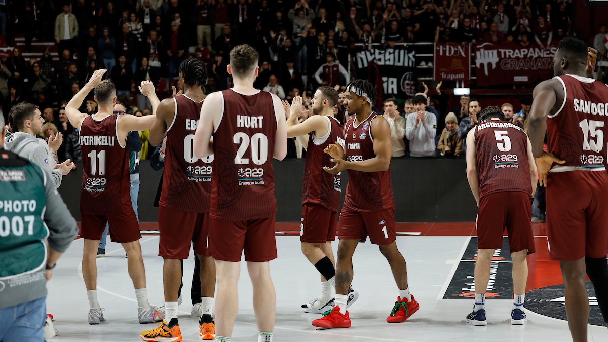 Hráči Trapani Sharks.