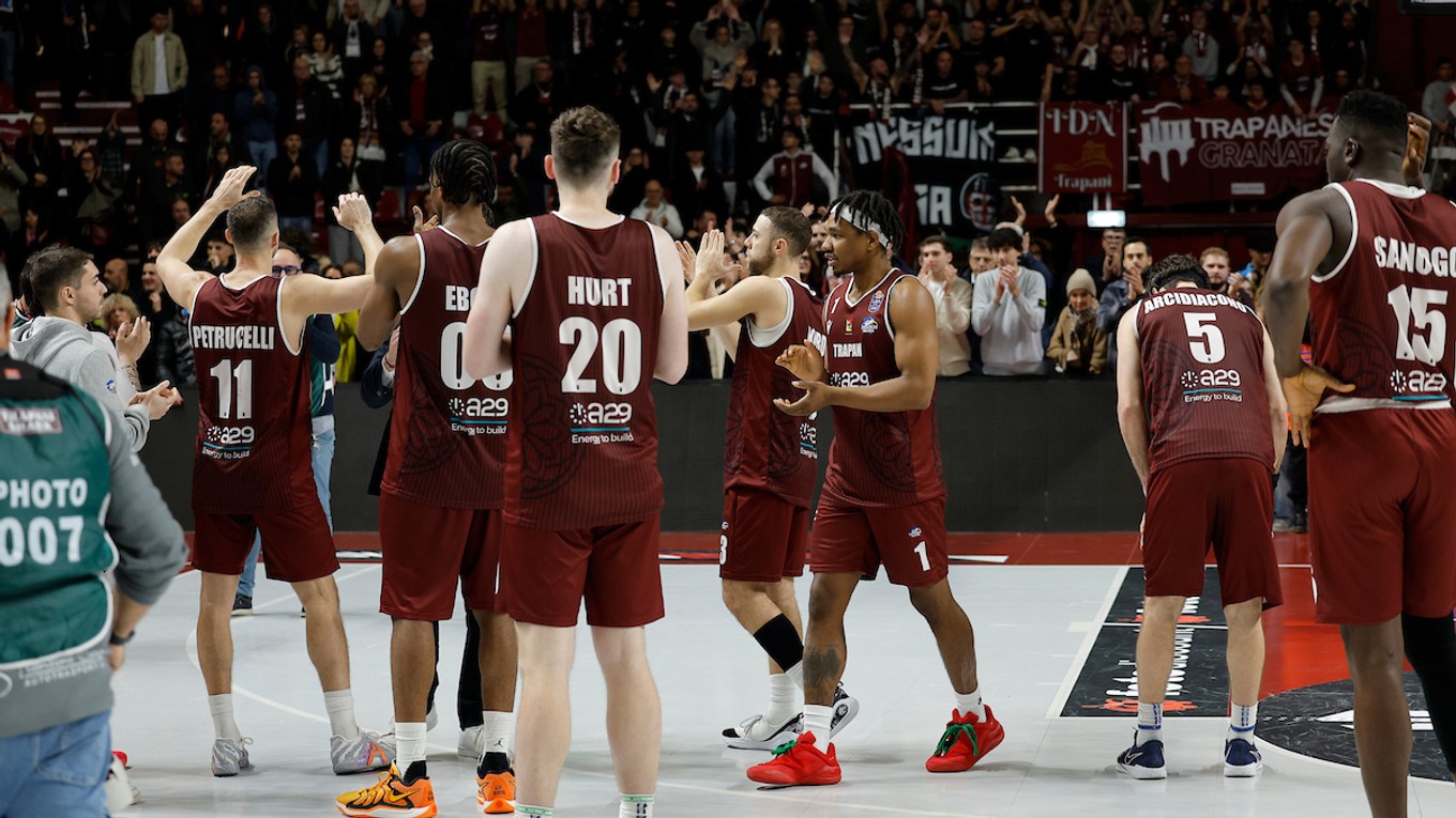 Hráči Trapani Sharks.