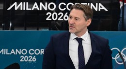 Na snímke hlavný tréner slovenskej hokejovej reprezentácie Vladimír Országh.