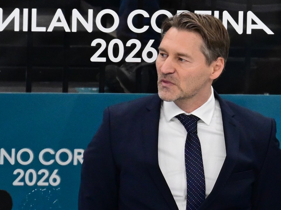 Na snímke hlavný tréner slovenskej hokejovej reprezentácie Vladimír Országh.