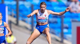 Slovenská atlétka Emma Zapletalová.