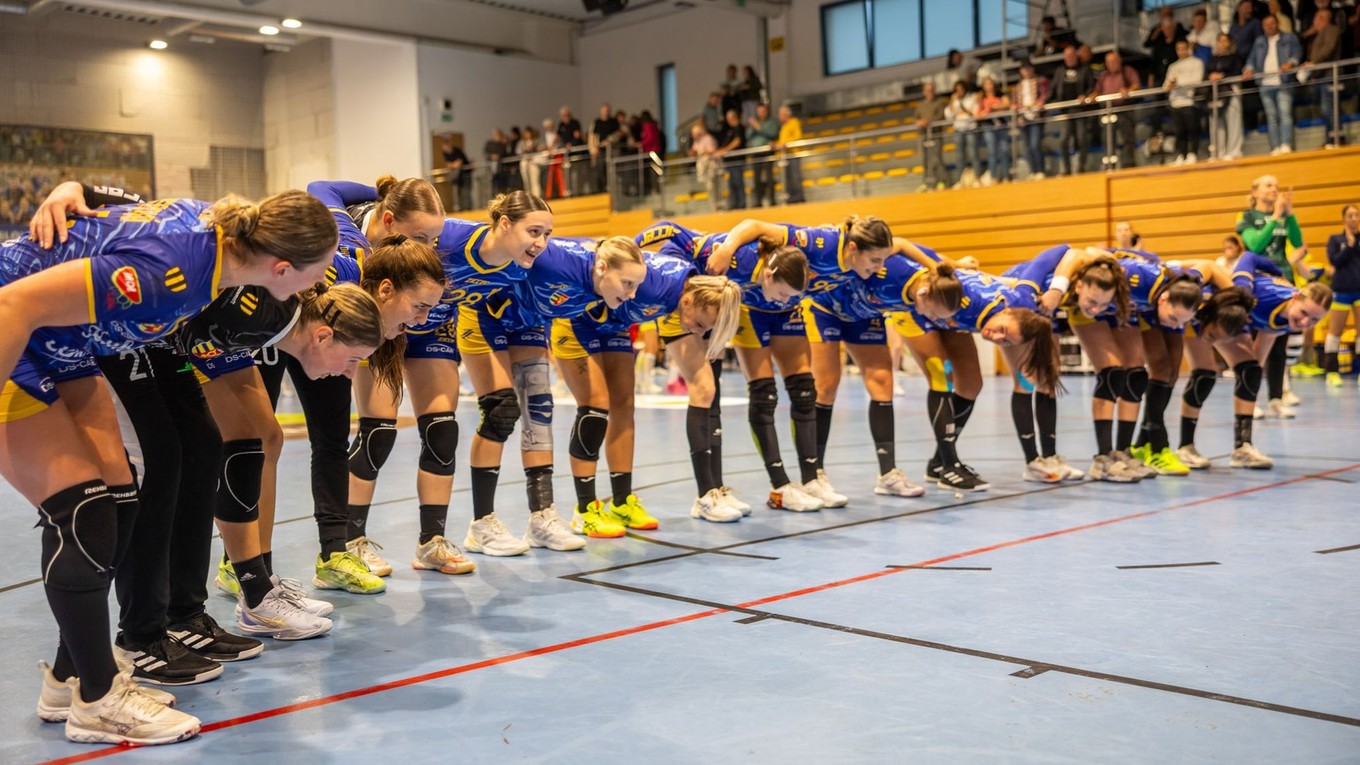 Hádzanárky HC DAC Dunajská Streda.