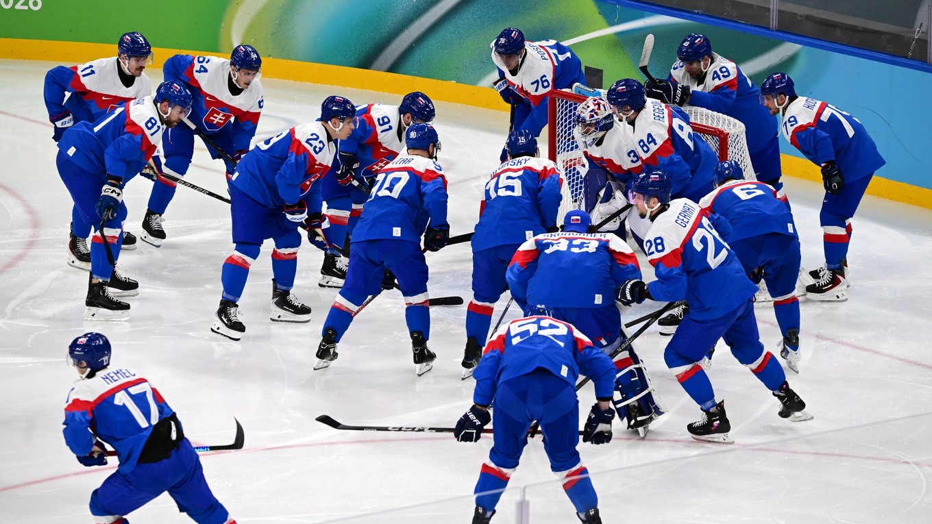 Slovenskí hokejoví reprezentanti na ZOH 2026