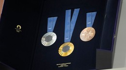 Olympijské medaily, ktoré sa budú odovzdávať v Paríži.