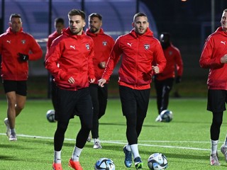 Futbalisti Spartaka Trnava počas zimnej prípravy.