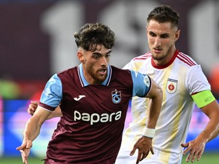 Momentka zo zápasu Trabzonspor - MFK Ružomberok