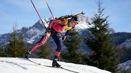 Nórsky biatlonista Johan-Olav Botn.