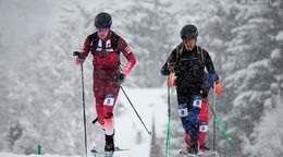 Arno Lietha a Nikita Filippov počas ZOH 2026.