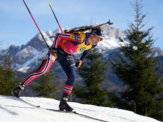 Nórsky biatlonista Johan-Olav Botn.