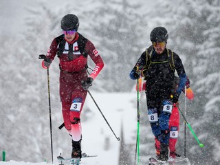 Arno Lietha a Nikita Filippov počas ZOH 2026.