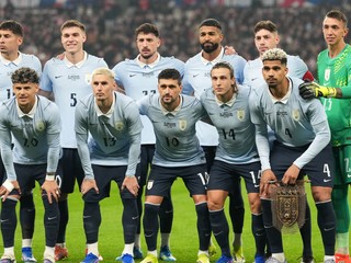 Hráči Uruguaja.