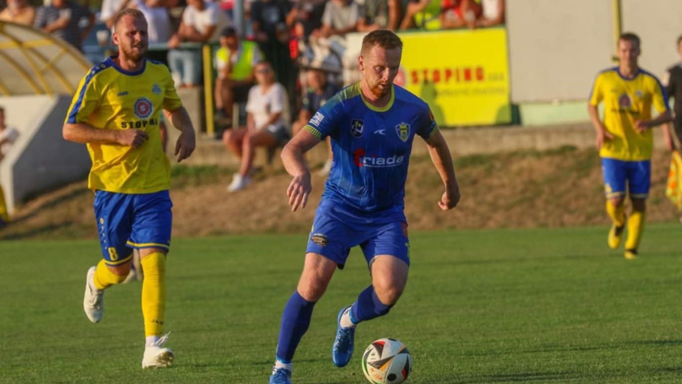 Ján Dzurik v drese FK Humenné.