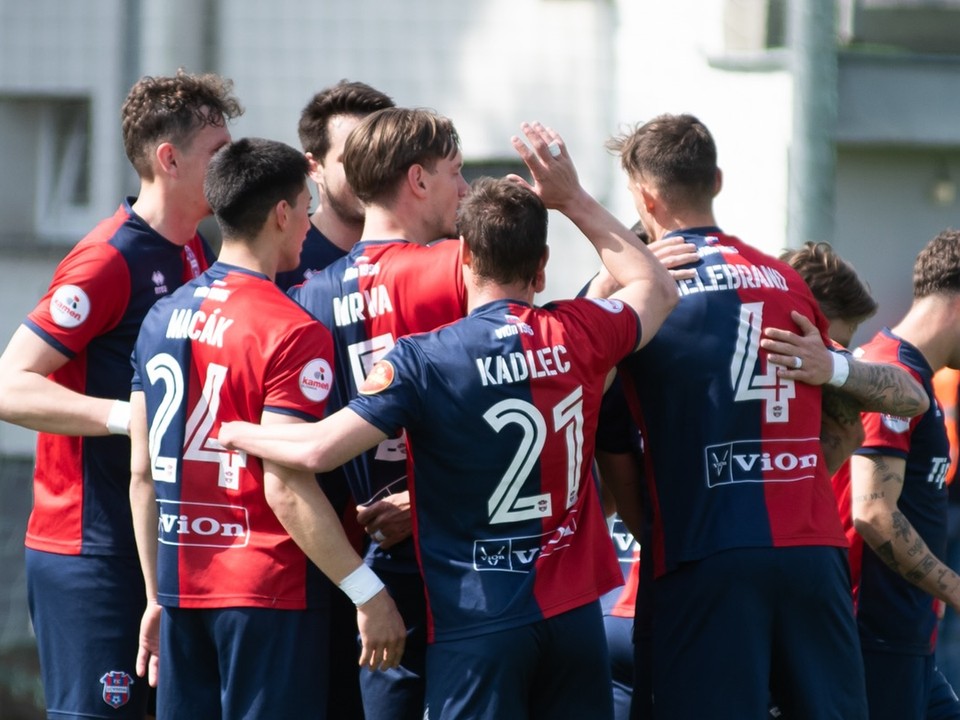 Futbalisti FC ViOn Zlaté Moravce.