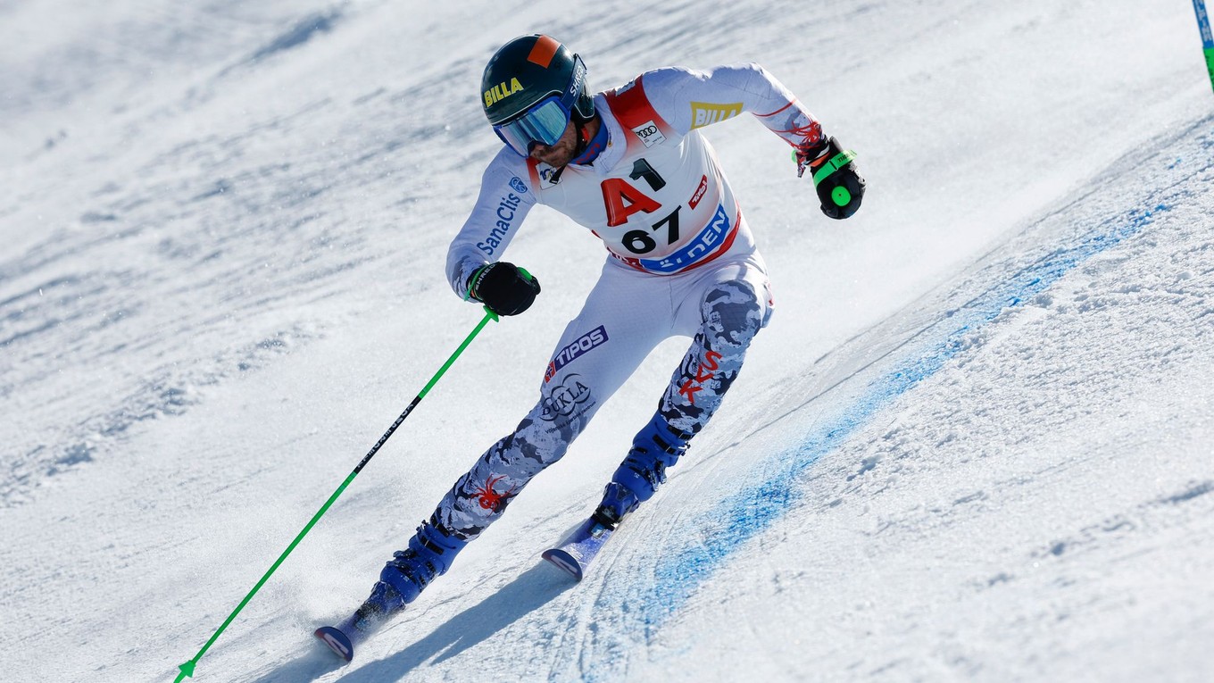 Slovenský lyžiar Andreas Žampa.