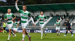 Skalica oslavuje gól. 