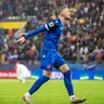 Na snímke hráč Slovenska Tomáš Bobček (8) počas kvalifikačného zápasu na Majstrovstvá sveta 2026 medzi Slovenskom a Severným Írskom.