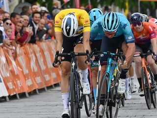 Britský cyklista Ethan Vernon zvíťazil v 1. etape pretekov Okolo Slovenska 2022.