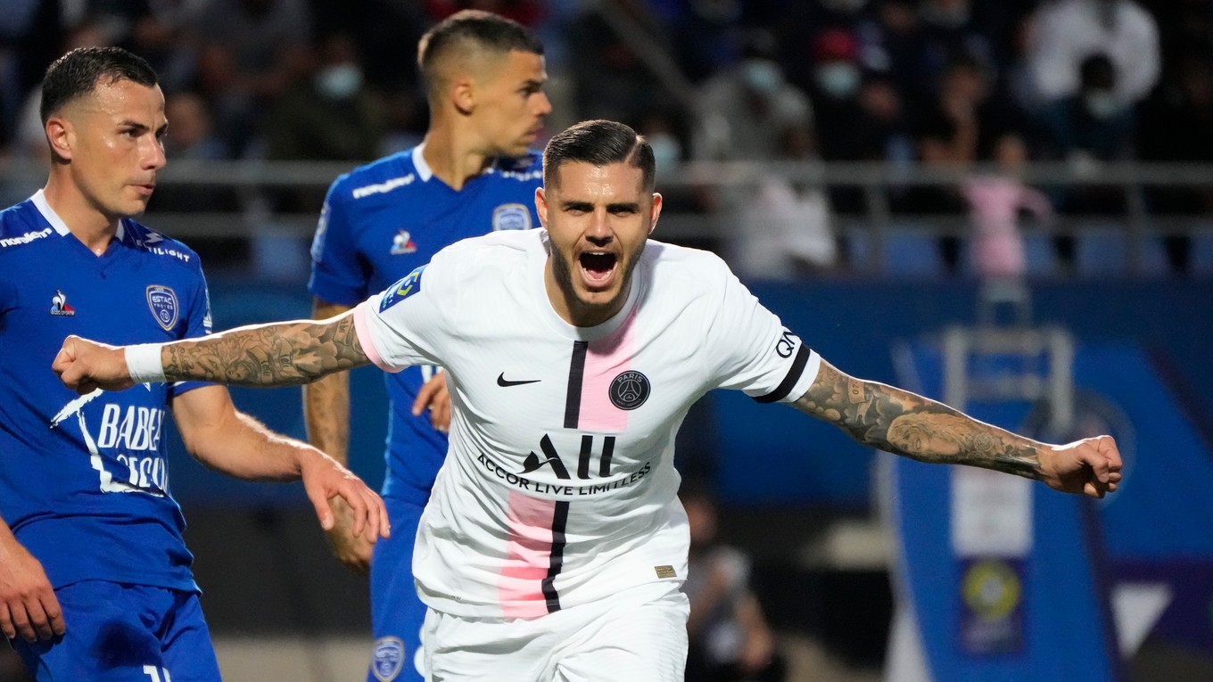 Na odchode z PSG má byť údajne aj útočník Mauro Icardi.