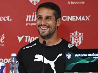 Na snímke tréner FC Spartak Trnava Antonio Muňoz.