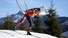 Nórsky biatlonista Johan-Olav Botn.