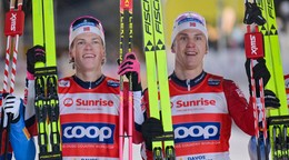 Johannes Hösflot Kläbo a Erik Valnes react.