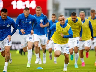 Slovenskí futbaloví reprezentanti.