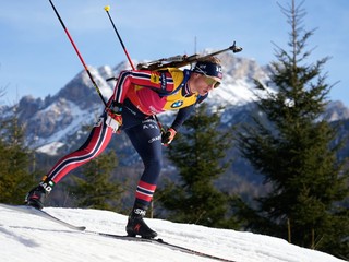 Nórsky biatlonista Johan-Olav Botn.