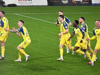 Radosť hráčov Košíc.