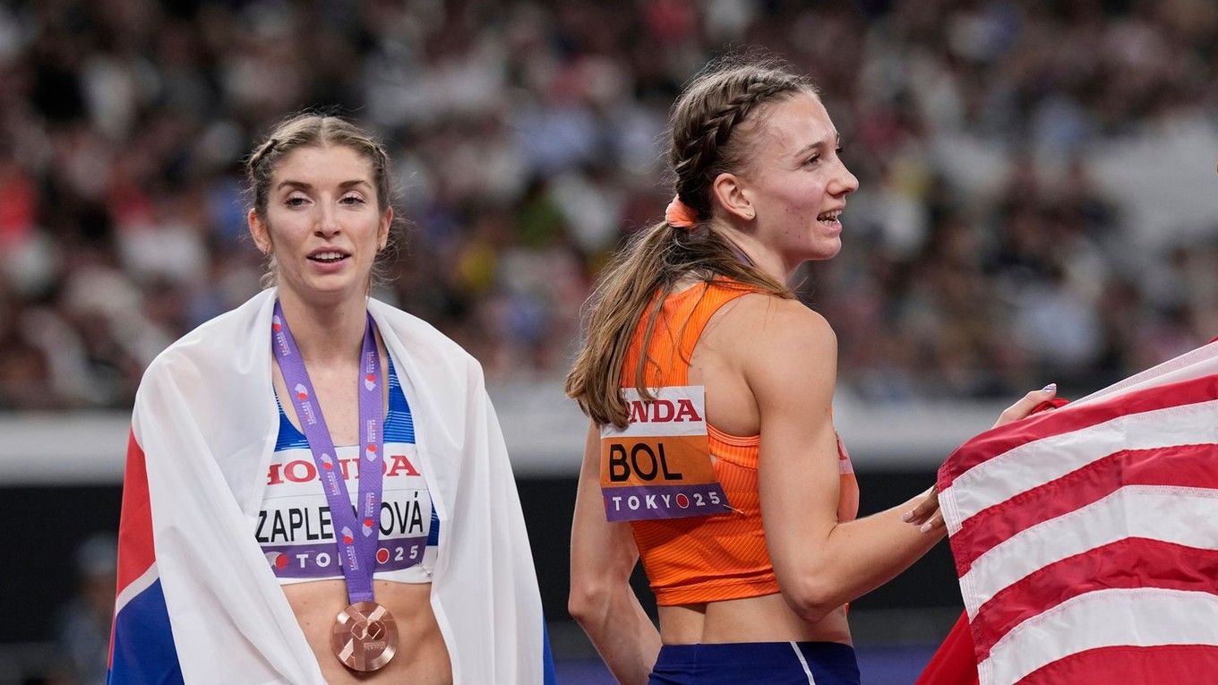 Emma Zapletalová a Holanďanka Femke Bolová.