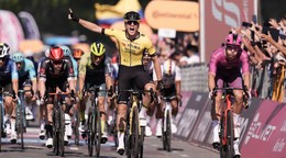 Olva Kooij víťazí v 9. etape Giro d'Italia.