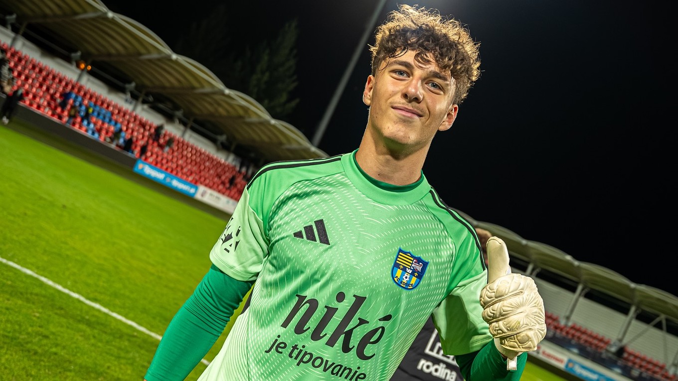 Filip Kalanin po zápase Zlaté Moravce - Košice.