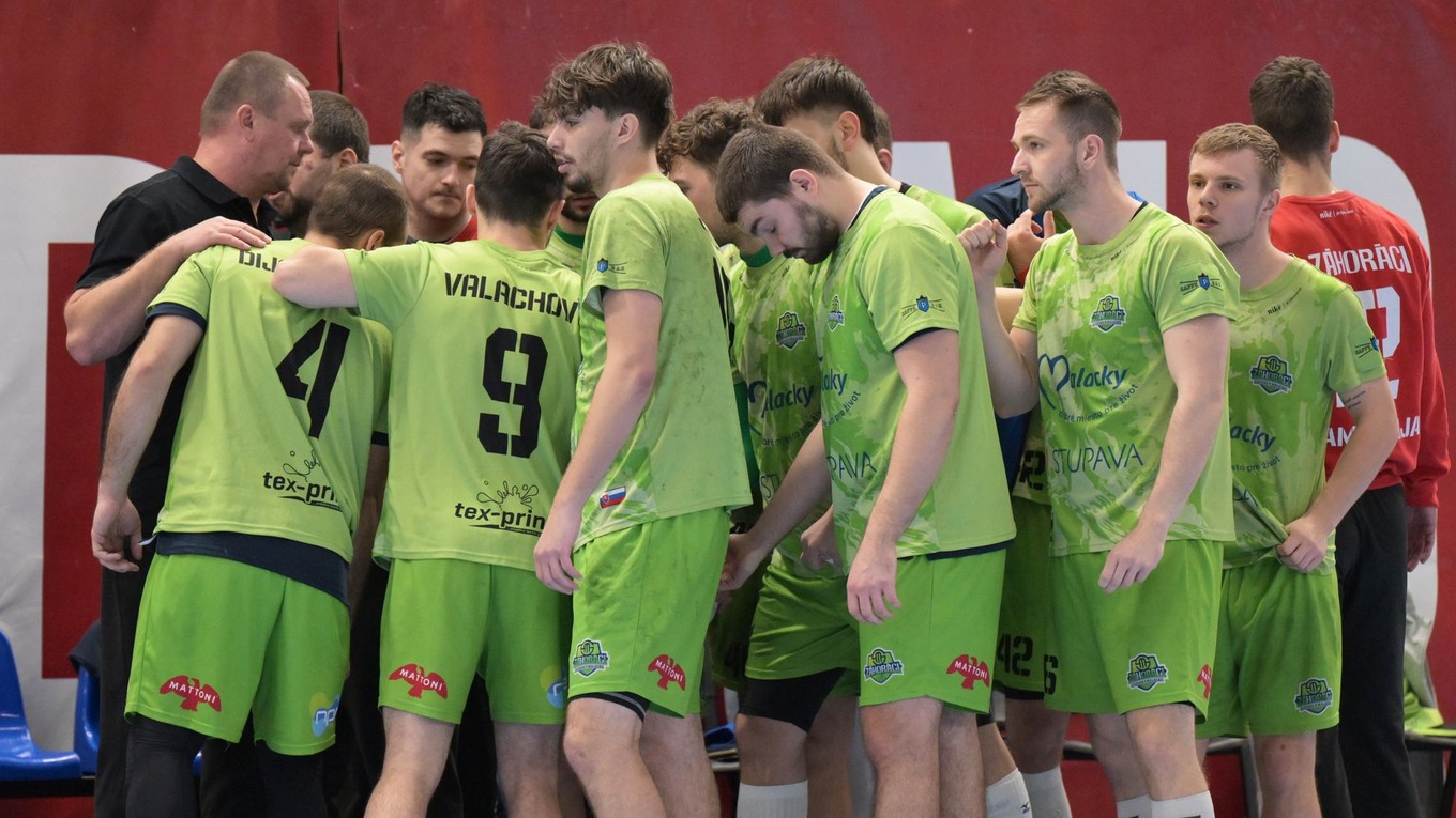 Hráči z tímu HC Záhoráci