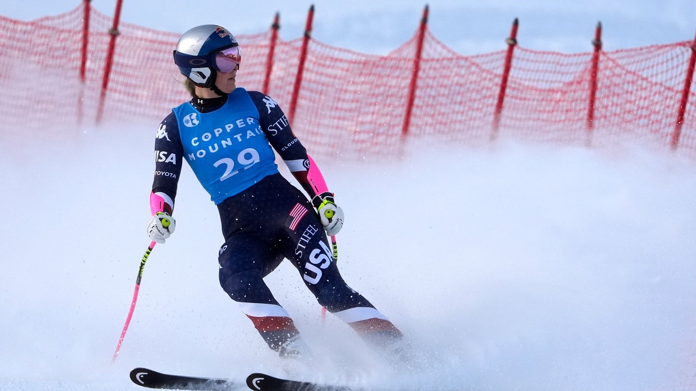 Lindsey Vonnová absolvovala pri návrate aj super-G v stredisku Copper Mountain.