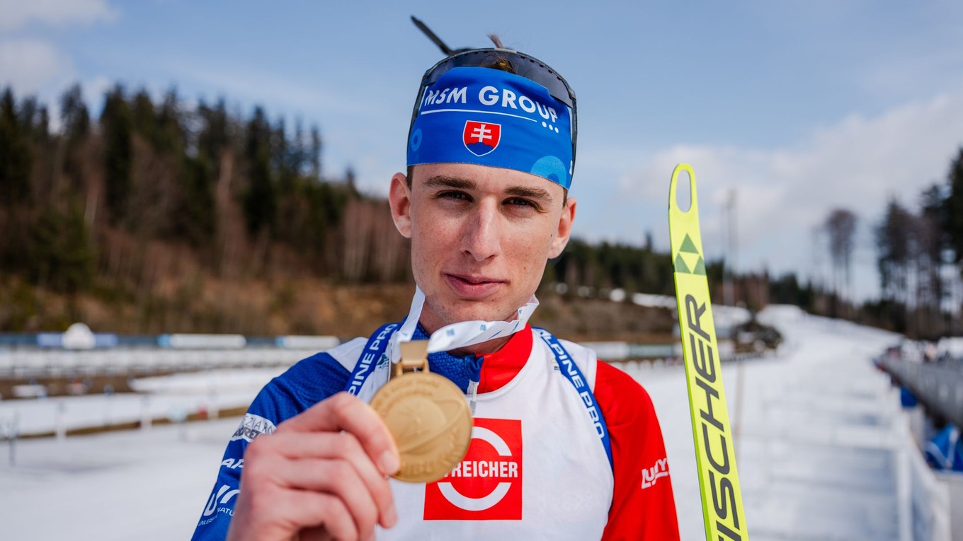 Makrus Sklenárik získala zlatú medailu v šprinte kadetov na MS juniorov 2026