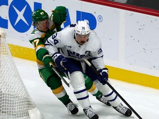 Auston Matthews a Kirill Kaprizov. 