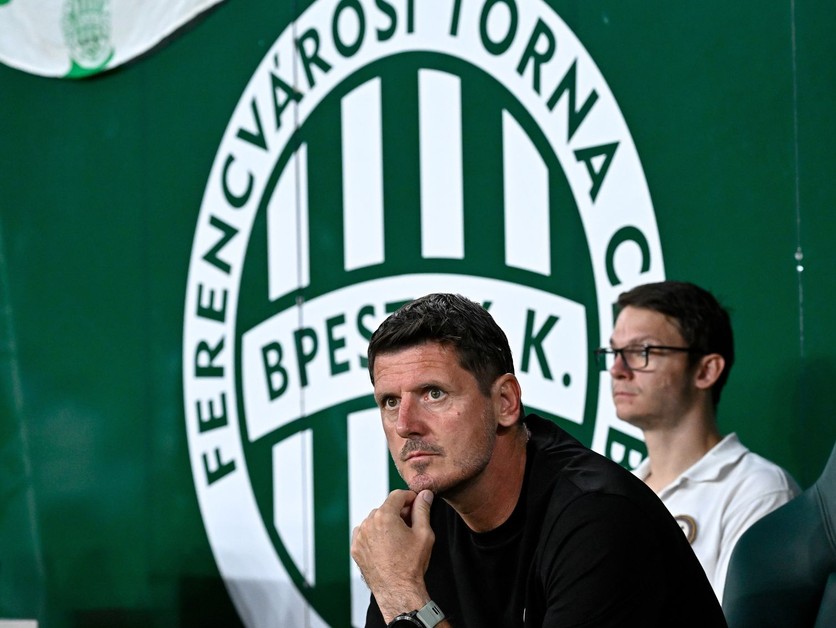 Slovenský tréner Balázs Borbély z Ferencvárosu Budapešť