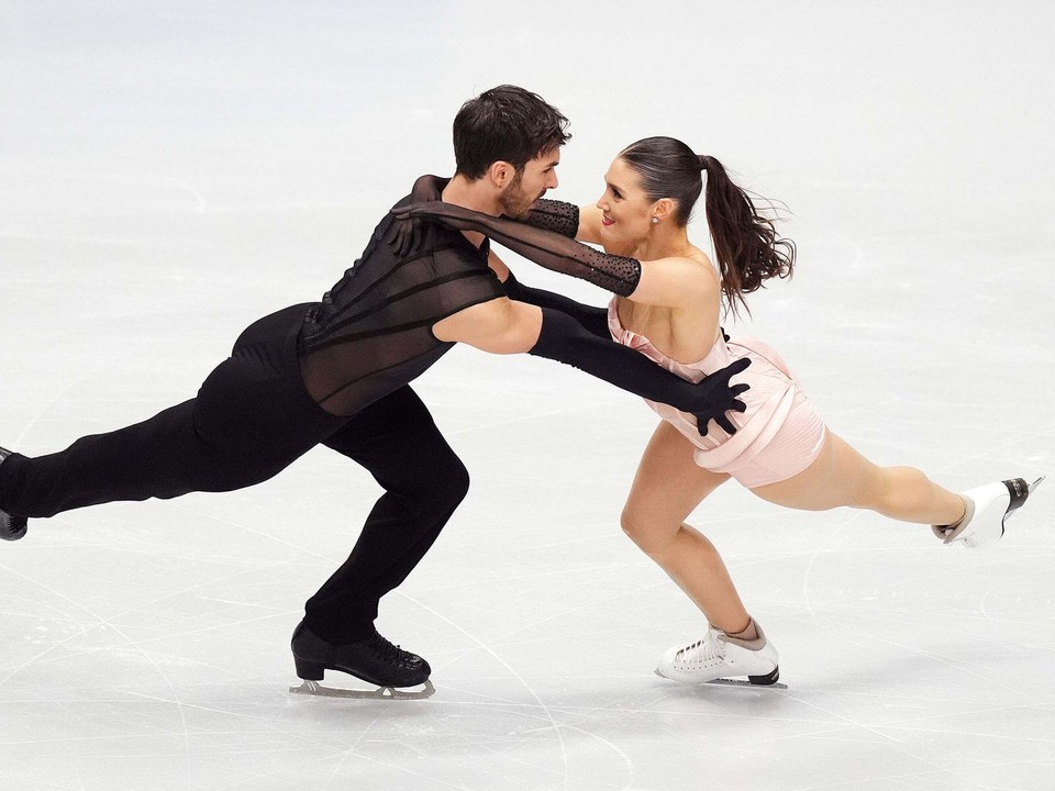 Laurence Fournierová Beaudryová a Guillaume Cizeron.