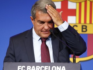 Prezident FC Barcelona Joan Laporta.