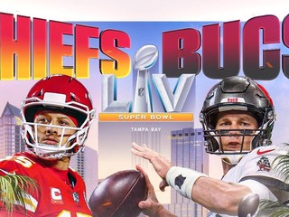 Super Bowl LV: Kansas City Chiefs - Tampa Bay Buccaneers.