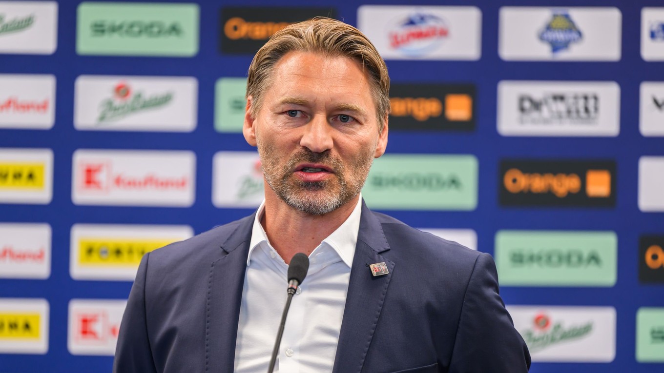 Nový tréner slovenskej mužskej hokejovej reprezentácie Vladimír Országh.