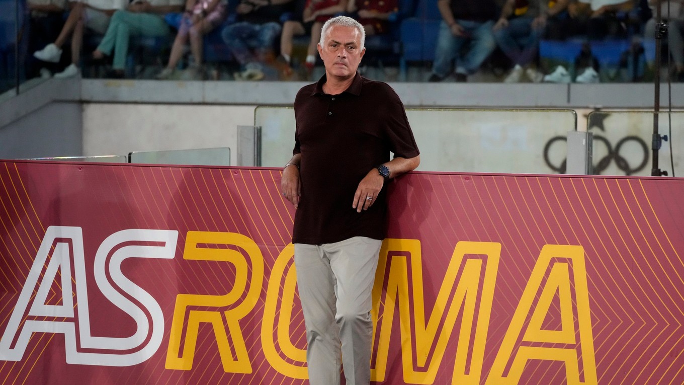 Tréner José Mourinho.