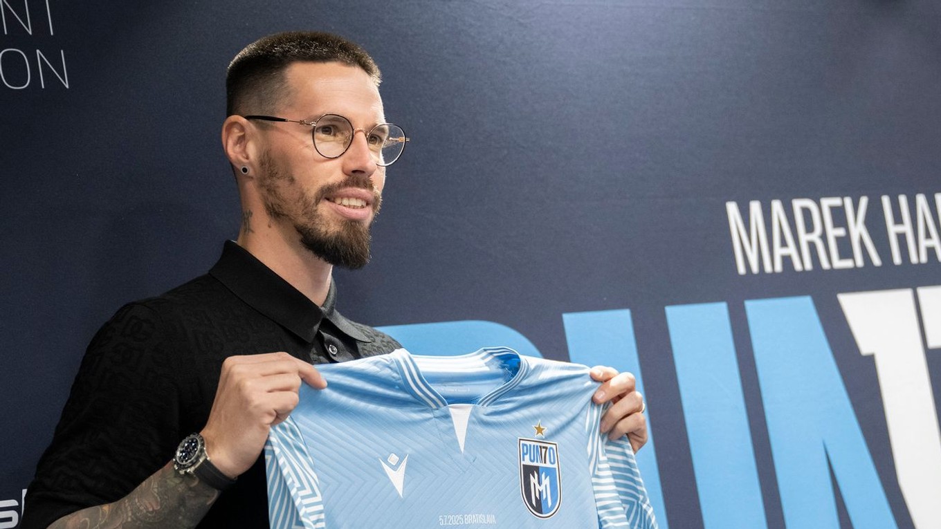 Marek Hamšík chystá v Bratislave rozlúčkový zápas pod názvom "Punto17".
