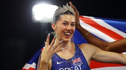 Britka Amy Huntová získala na ME v atletike 2026 rekordné štyri zlaté medaily. 