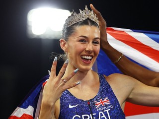 Britka Amy Huntová získala na ME v atletike 2026 rekordné štyri zlaté medaily. 