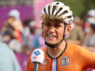 Holandský cyklista Milan Vader.